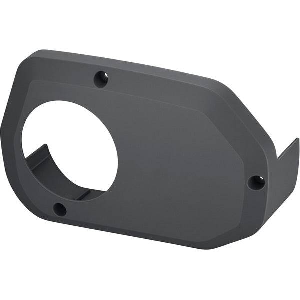 Shimano STEPS SM-DUE60-45 grey 45-degree drive unit cover with fixing screws, bike e-bike component, close-up view