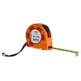 UNIOR 3M measuring tape with stop and clip, durable workshop tool shown in the image, ideal for precise measurements.