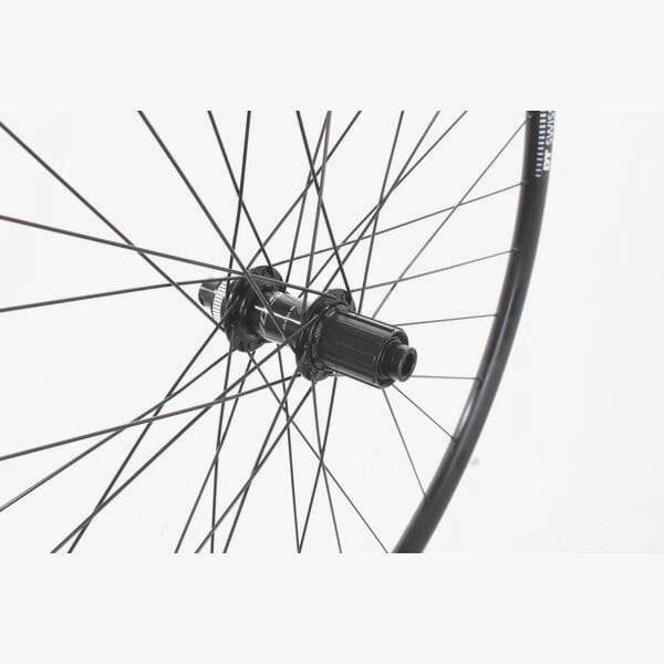 M Part Wheels Road Rear Disc Wheel Shimano 105 CL Hub TA 142x12mm DT R 460 Rim black 700c | Swinnerton Cycles