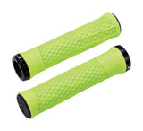 BBB Python Grips BHG-95 mountain bike handlebar grips with lockring, slip-resistant rubber for secure mountain biking grip.