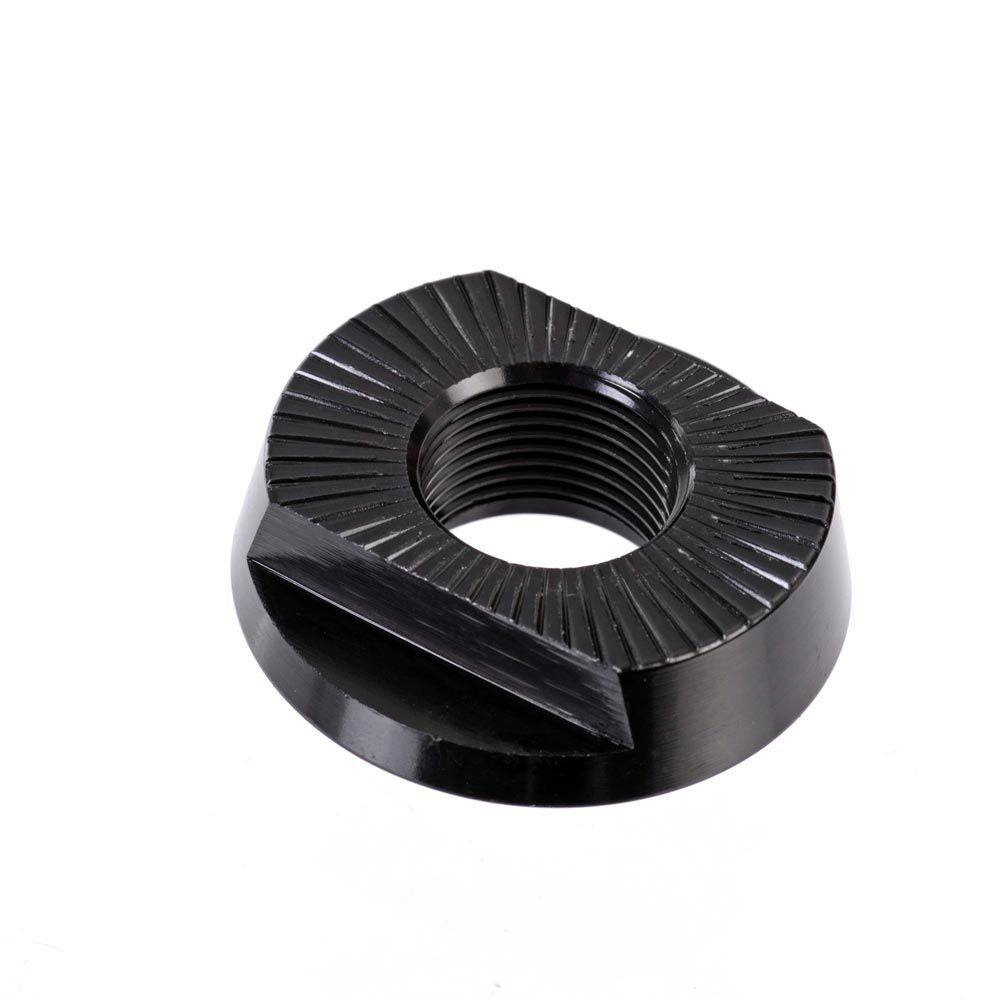 Demolition BMX Rogue rear hub cone nut, a spare component for BMX rear hub assembly, shown in close-up image.