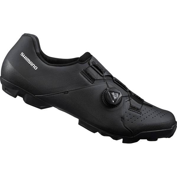 Shimano XC3 SPD MTB shoes for cross-country and off-road riding, featuring durable design and secure fastening for mountain biking.