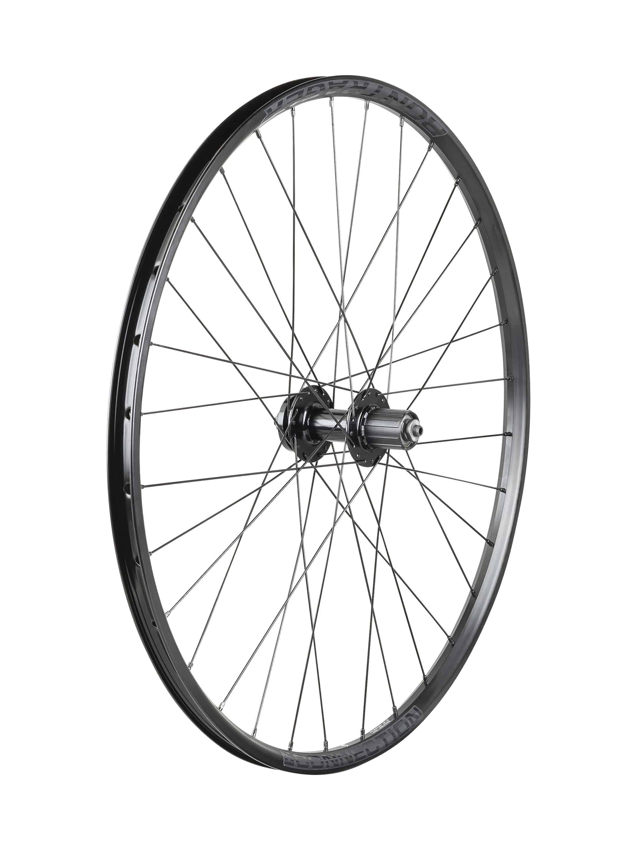 Bontrager Connection 27.5-inch Boost MTB rear wheel with 6-bolt disc and Shimano HG 8/9/10-speed compatible components