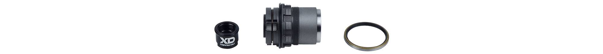 Bontrager Mustang Elite 11-Speed XD driver body in black for 142/148mm OLD cassette compatibility.