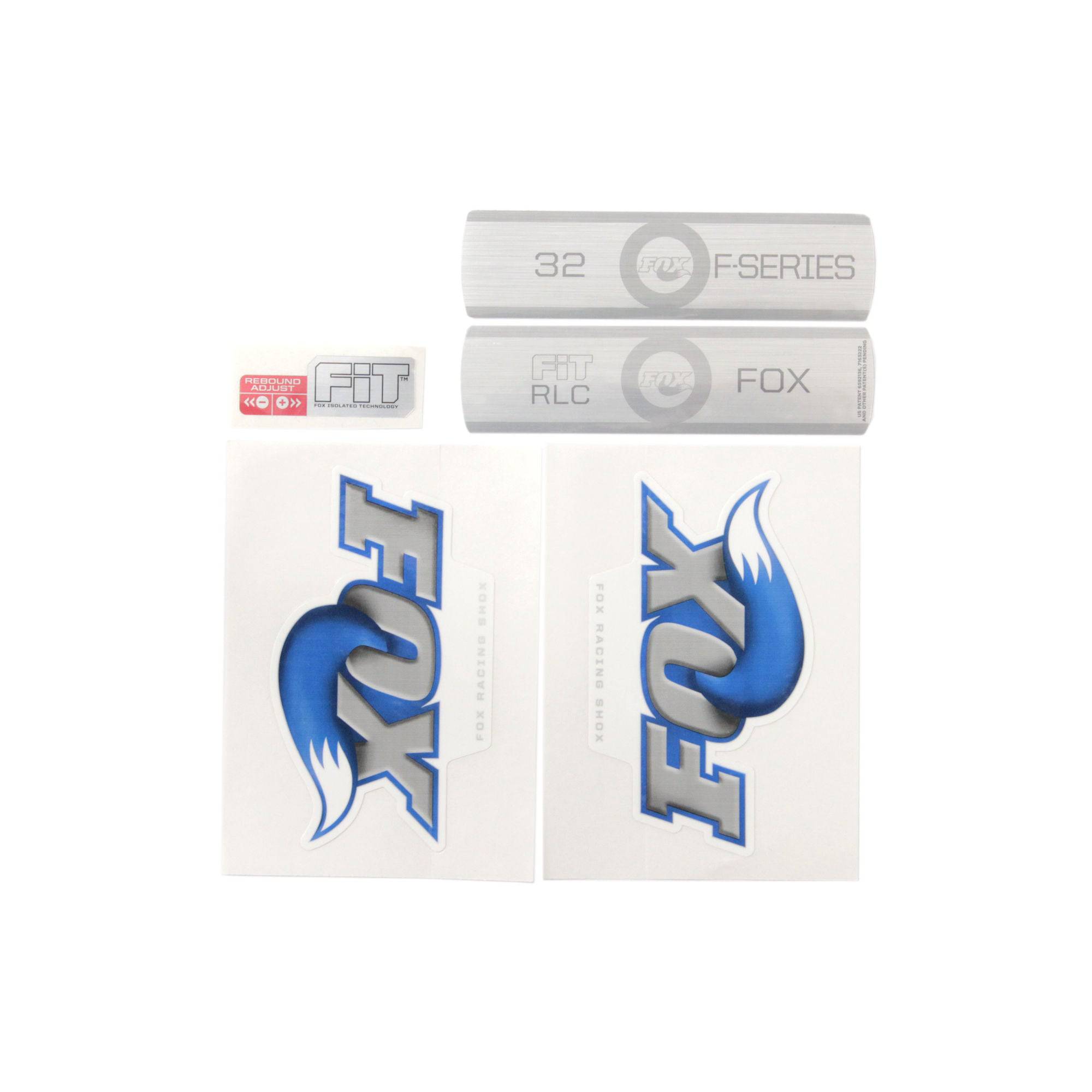 Fox Fork F-S Rlc Decal Kit White 2010 Spares & Accesories | Swinnerton Cycles