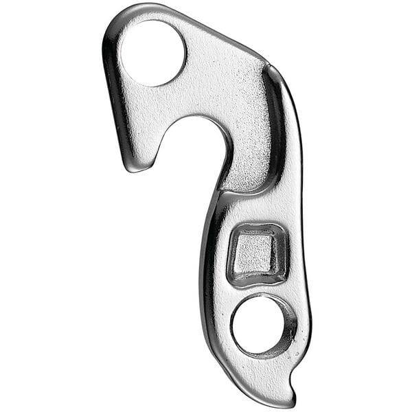 M Part gear hanger for Specialized bikes, durable replacement bike component, shown attached to bike frame for gear shifting.
