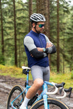 Madison men's windproof packable cycling gilet with reflective inserts, lightweight outdoor clothing for biking.