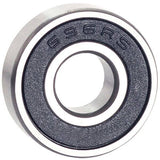 M Part bicycle hub cartridge bearing 696 2RS with ABEC-3 tolerance, showing the black and silver bearing with size markings