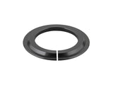 Trek Rail 29 headset reducer crown adapter in silver, fits 1.8" to 1.5" headsets, bike components accessory