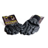 Black Mamba PU dipped mechanics gloves in black, showcasing breathable, durable hand protection with textured grip for work.