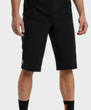 Fox Hightail Enduro Shorts with venting, adjustable waistband, and zipper pockets for durable mountain biking clothing.