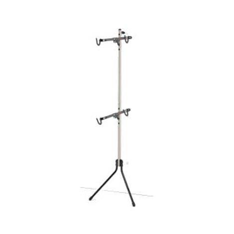 Minoura gravity bike display stand holding 1-2 bikes, wall-mounted space-saving accessories for bike storage