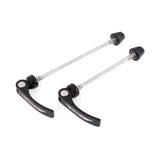 Halo White Line road bike QR skewers with alloy handles and smooth cam mechanism, designed for secure wheel attachment.