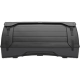Thule Onto 2 rear cargo box for Thule EasyFold 3 bike carrier, 300L storage, outdoor accessories in black.