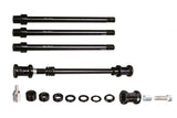 Topeak Journey TX Axle Kit for Hub Gears, trailer and child transport compatible, black and silver accessories for bike hubs.