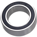 M Part Cartridge Bearing 63804 2RS for bicycle hubs, showing the black rubber seals and metal bearing components.