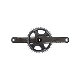 SRAM RED 1X D1 AXS DUB gloss carbon crankset with 40T chainring, 12-speed, 175mm length, direct mount for road bikes