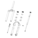RockShox Spare - Front Suspension Chassis Lower Leg Boxxer 27.5 Black (Decals Not Included) 2010-2016: BLACK | Swinnerton Cycles
