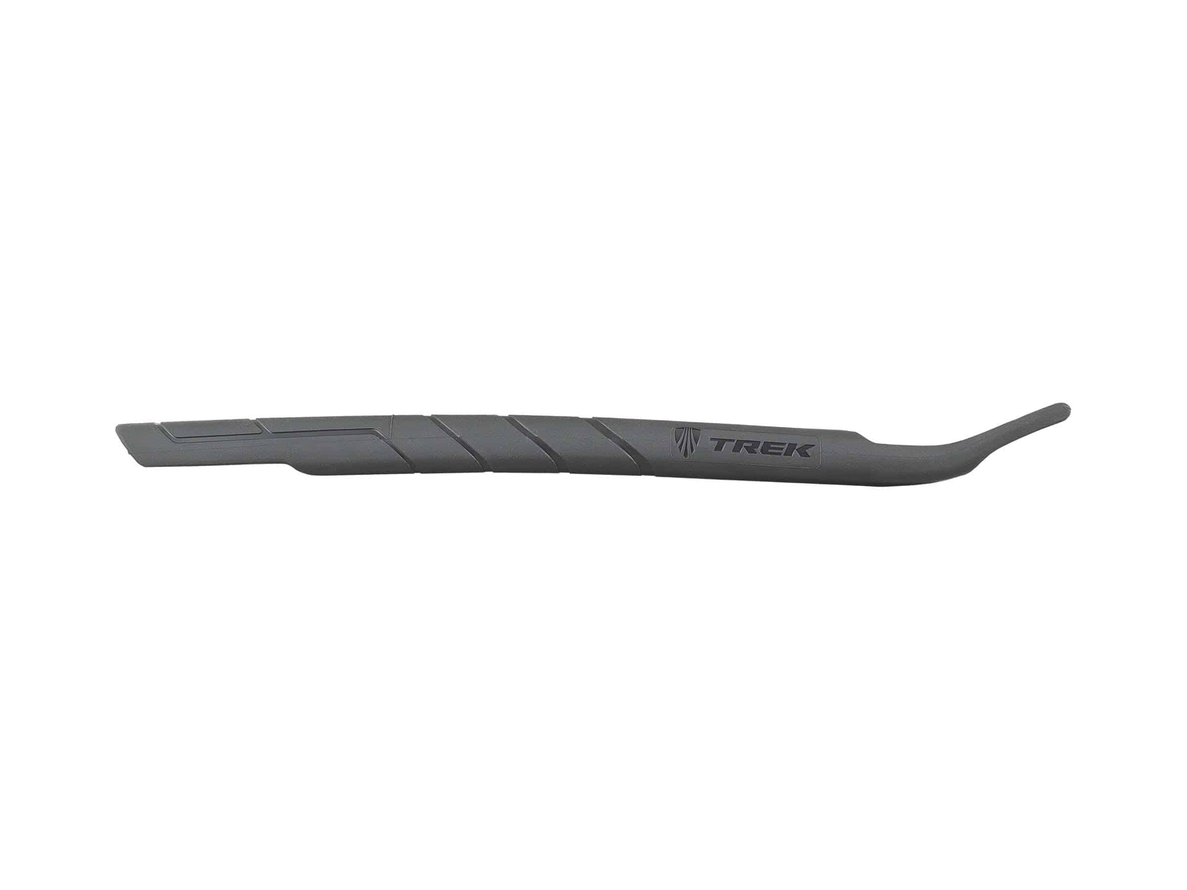 Trek 2019 Remedy Carbon chainstay armor in black, protective frame guard for mountain bike components, one size.