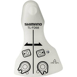 Shimano Workshop TL-FD68 front derailleur cable fixing point checking tool, designed for precise derailleur adjustments.