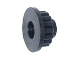 Black Bontrager floor pump head rebuild grommet replacement fitting for bike pump accessories, one size fits all.