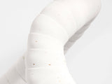 Trek Double Gel Cork Handlebar Tape Set for bikes, featuring comfortable shock-absorbing grip on a bicycle handlebar.