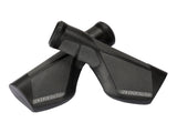 Giant Ergo Max ergonomic triple-density bike handlebar grips showing textured black rubber surface with branding details