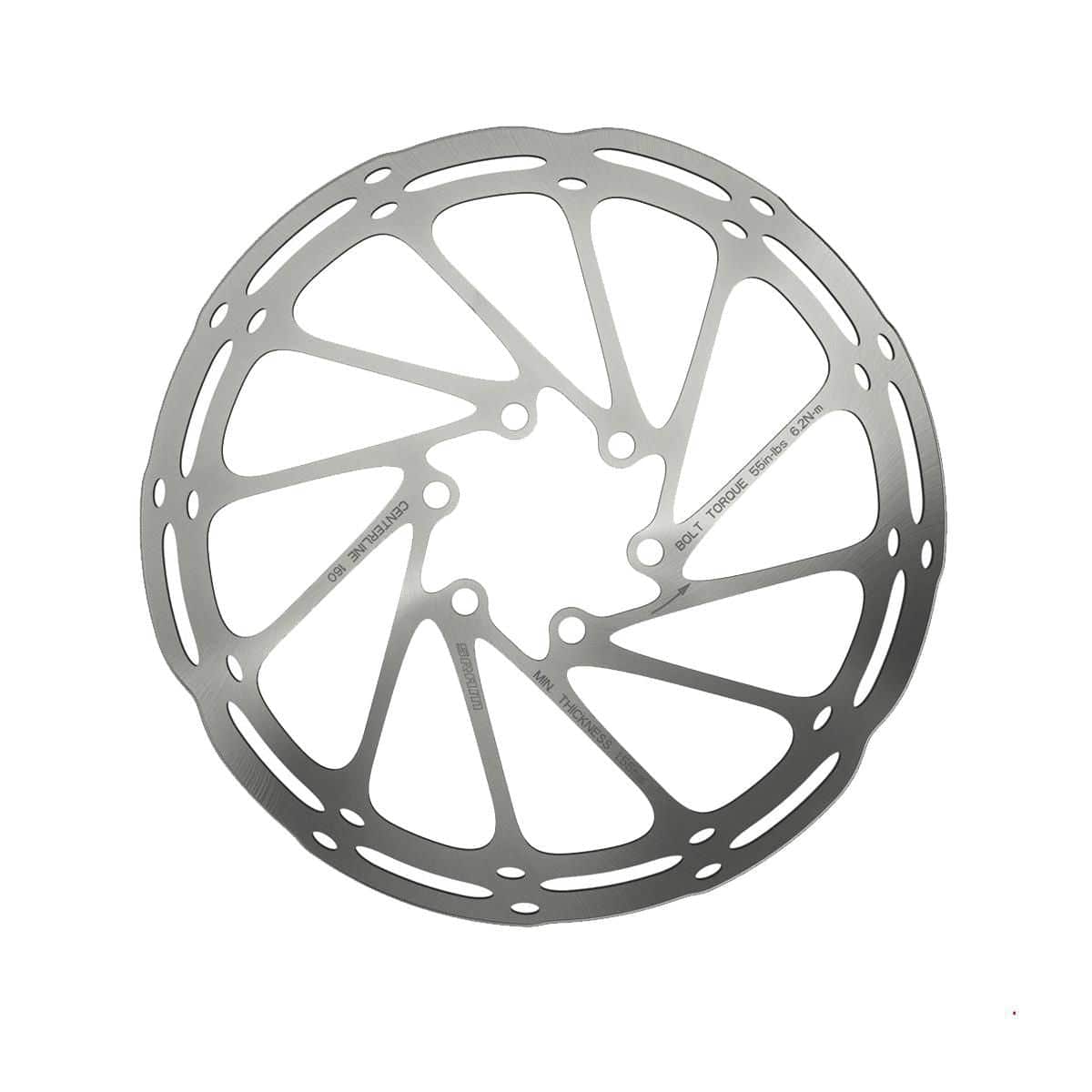 SRAM Rotor - Centerline Rounded (Includes Steel Rotor Bolts): 220MM | Swinnerton Cycles