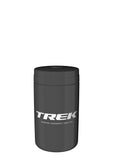 Grey and white Trek Elite 400ml sports storage bottle with leak-resistant lid and ergonomic design for hydration accessories.