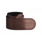 Brooks Safety Leather Trouser Strap with spring-loaded snap for bike chain protection, accessory for cycling safety and gear.