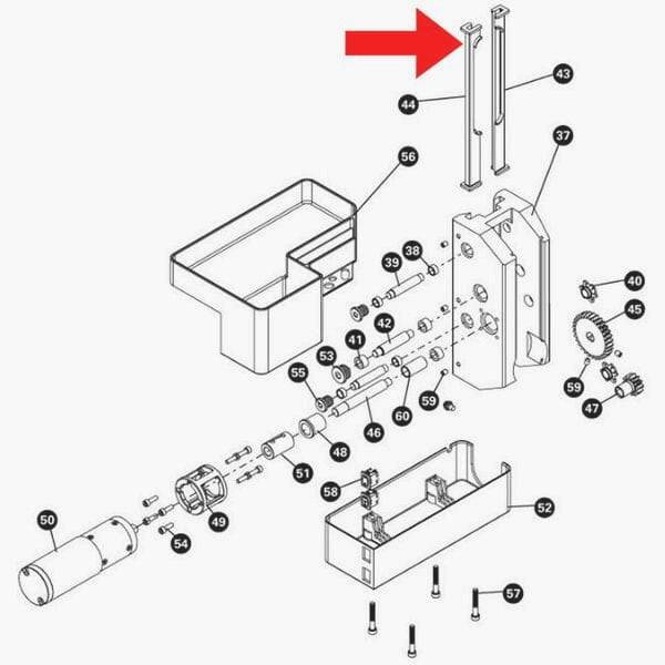 Park Tool 2130.2 left carriage bearing for PRS-33 and PRS-33.2 workshop workstations, shown in a workshop setting.