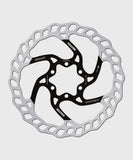 Galfer Wave 6-Bolt MTB disc brake rotor showing high-performance stainless steel rotor with six-bolt mounting pattern.