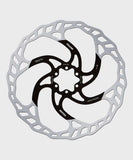 Galfer Wave 6-bolt MTB disc brake rotor with high-performance design, showcasing the durable steel construction and wave-shaped braking surface.