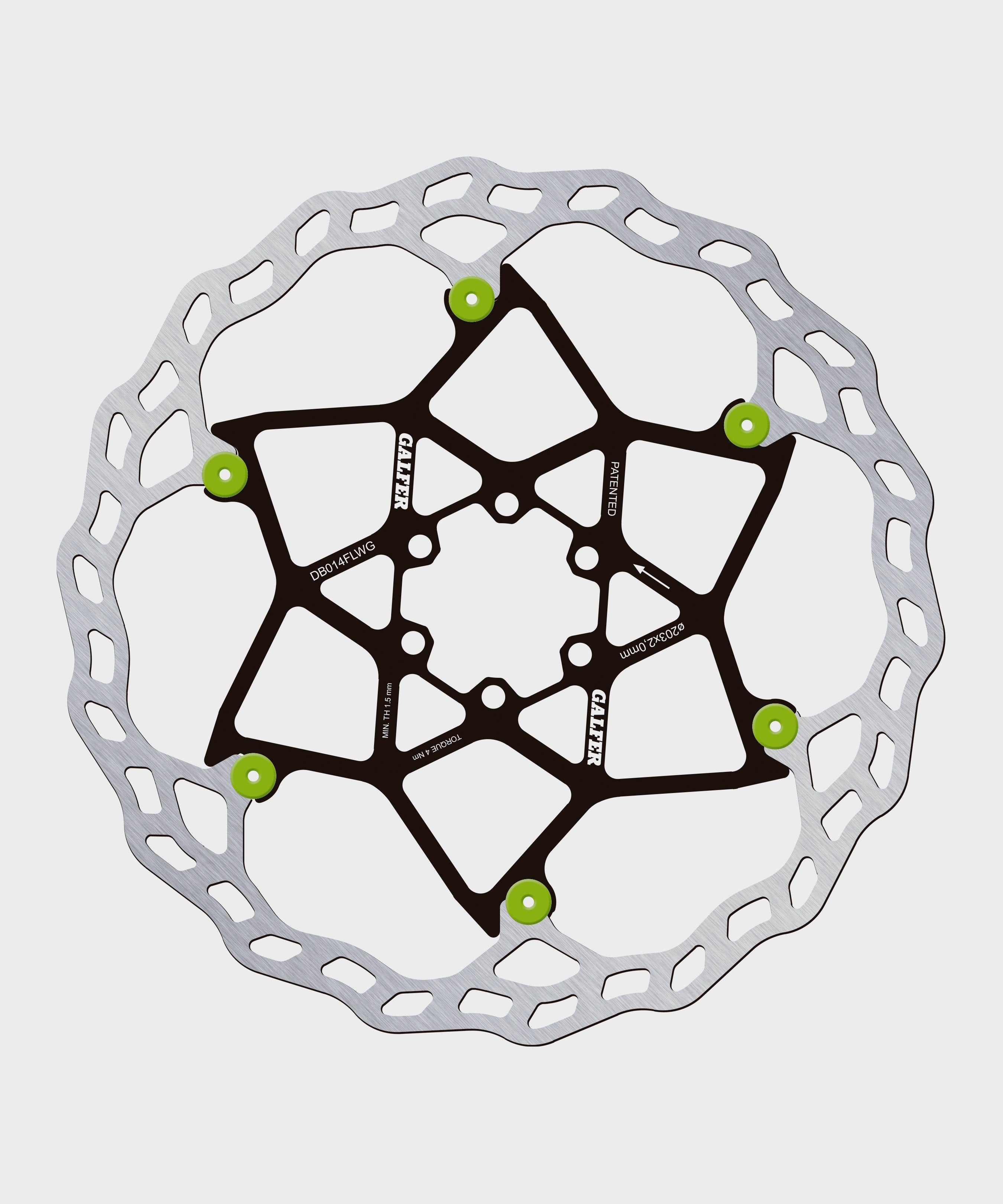 Galfer Wave Floating Disc Rotor