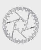 Galfer Shark 6-Bolt MTB disc brake rotor with ventilated design and high-performance braking surface for mountain biking.