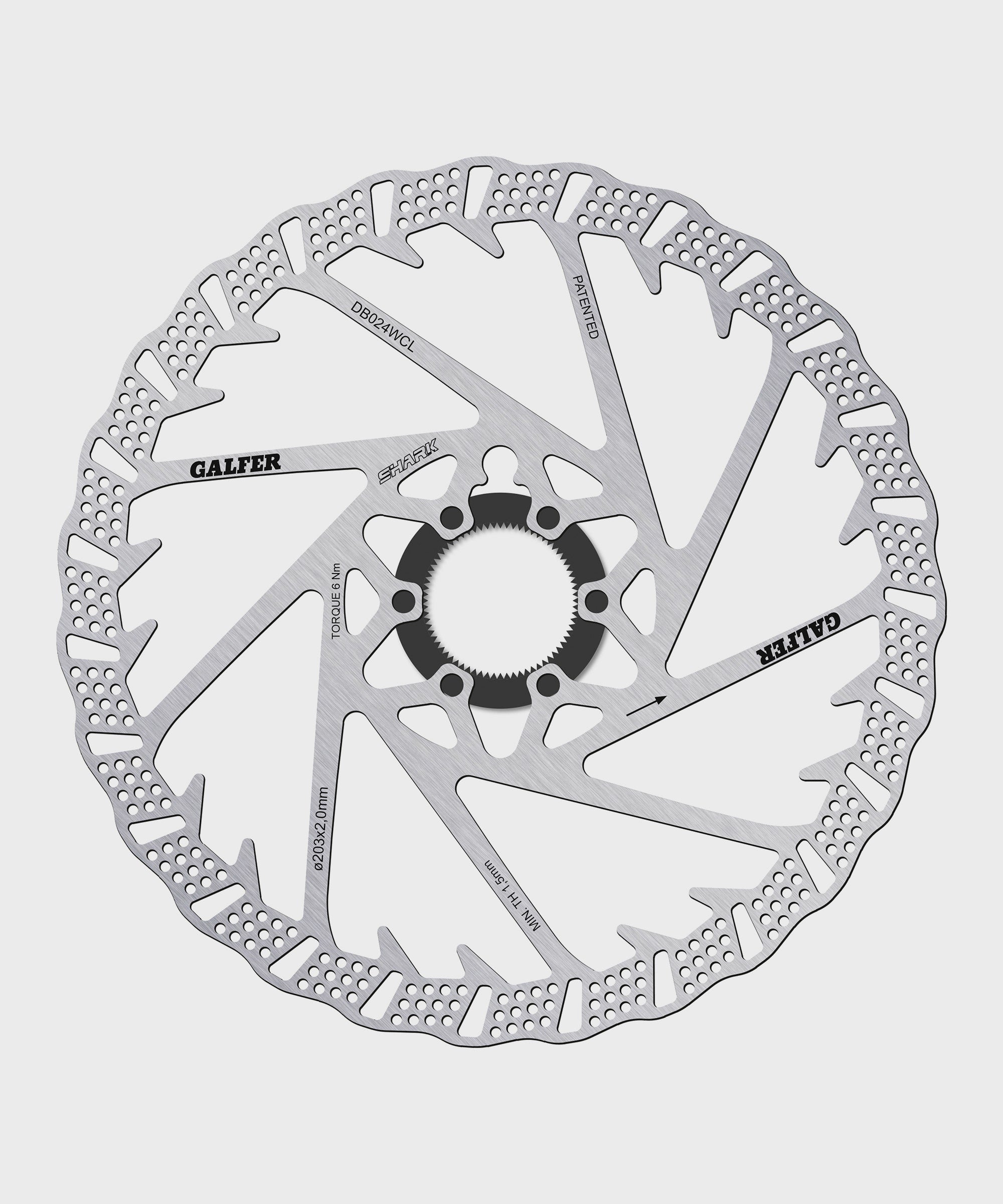 Galfer Shark Disc Rotor