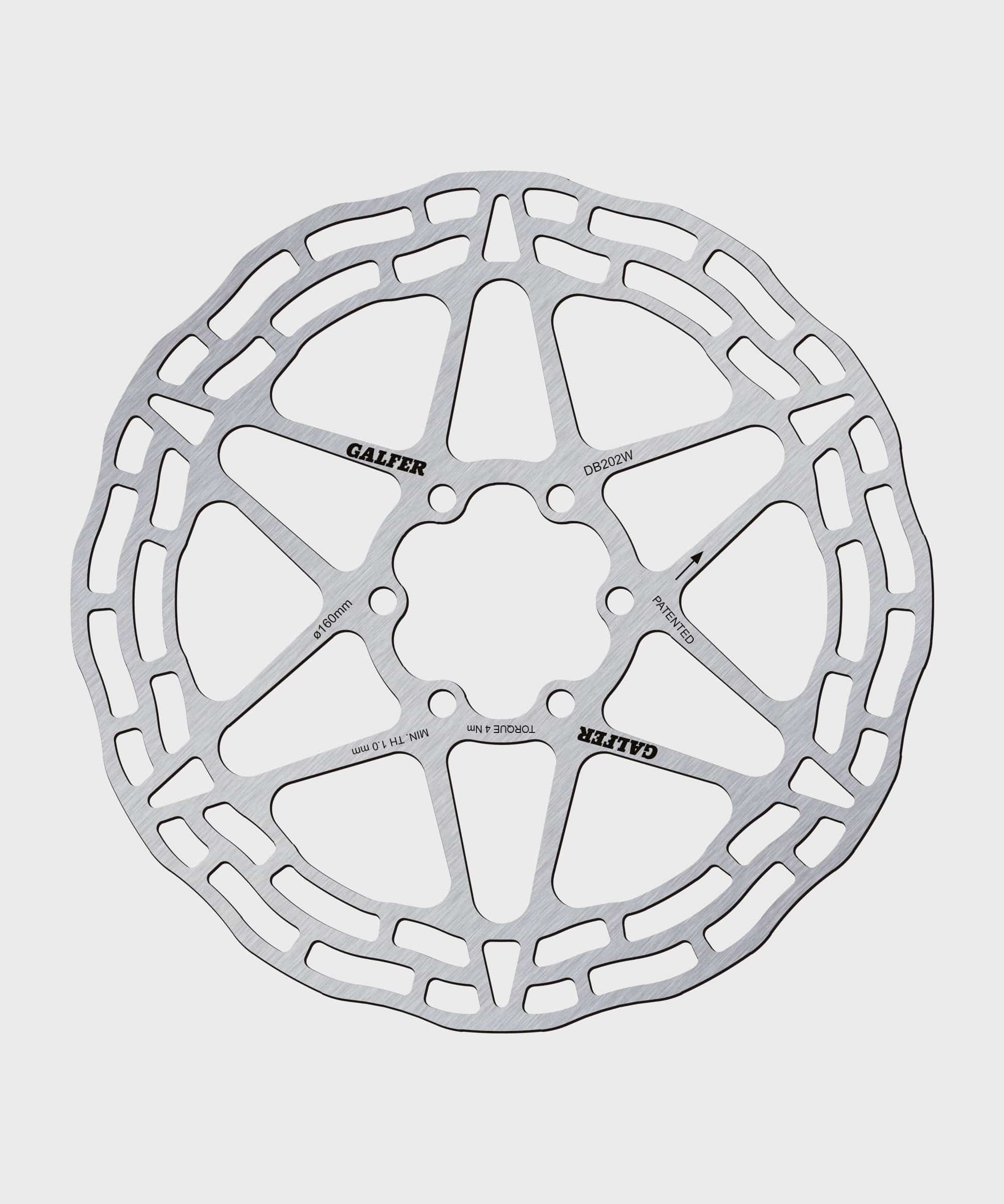 Galfer Wave 6 Bolt Trial Disc Rotor