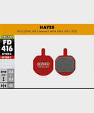 Galfer Advanced Bike Disc Brake Pads for Trail, Enduro, and e-MTB bikes, showing the brake pad components and packaging.