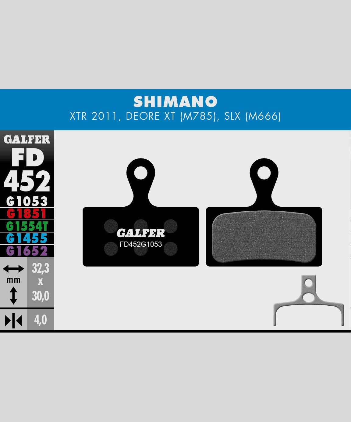 Galfer Pro Bike Disc Brake Pad