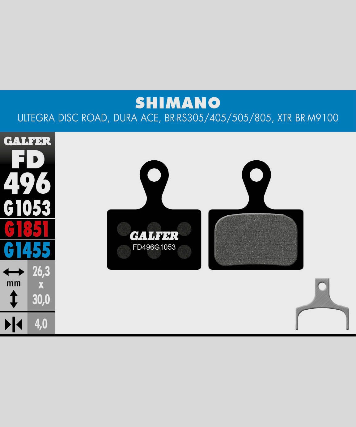 Galfer Pro Bike Disc Brake Pad