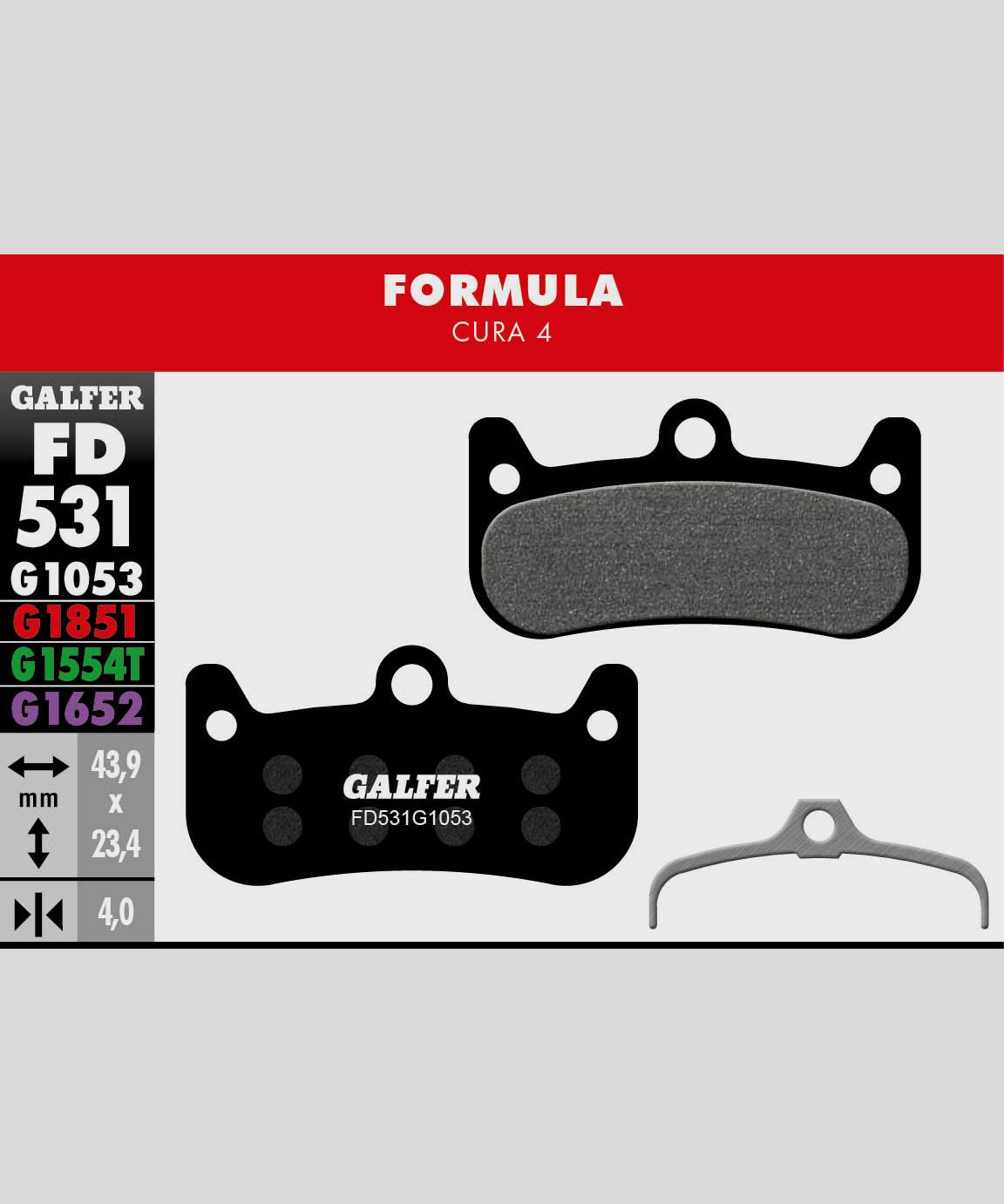 Galfer Pro Bike Disc Brake Pad