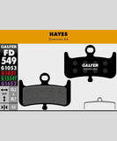 Galfer Pro bike disc brake pads for downhill and enduro racing, high-performance brake components for mountain biking.