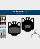 Galfer Performance bike disc brake pads for trail and all-mountain biking, showcasing the durable brake pad components.