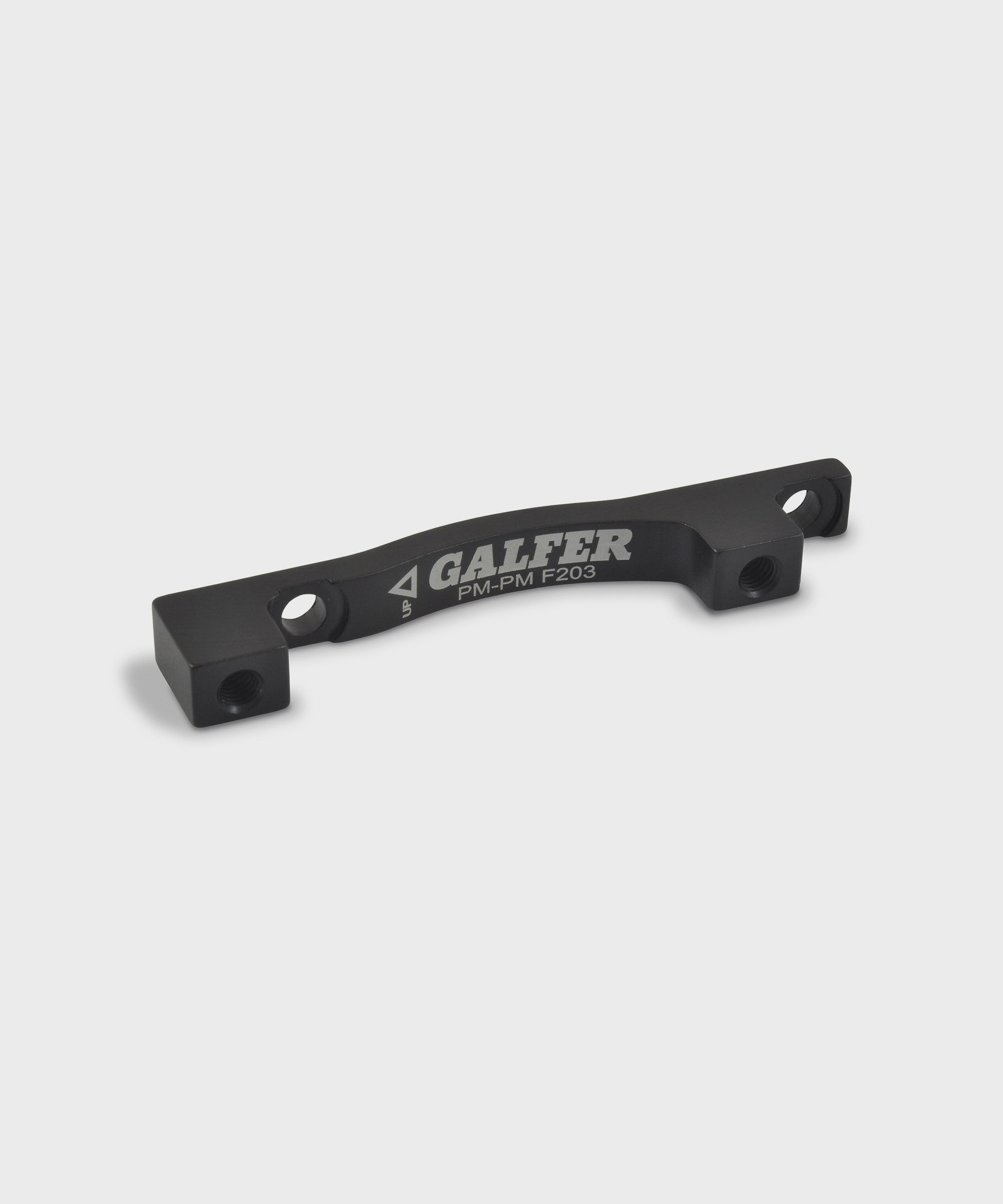 Galfer bike radial caliper adapter for postmount frames, used for brake component upgrades on cycling bikes.