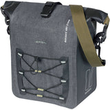 Basil Panniers & Bags - Navigator Storm M single pannier bag 12-15L black | Swinnerton Cycles