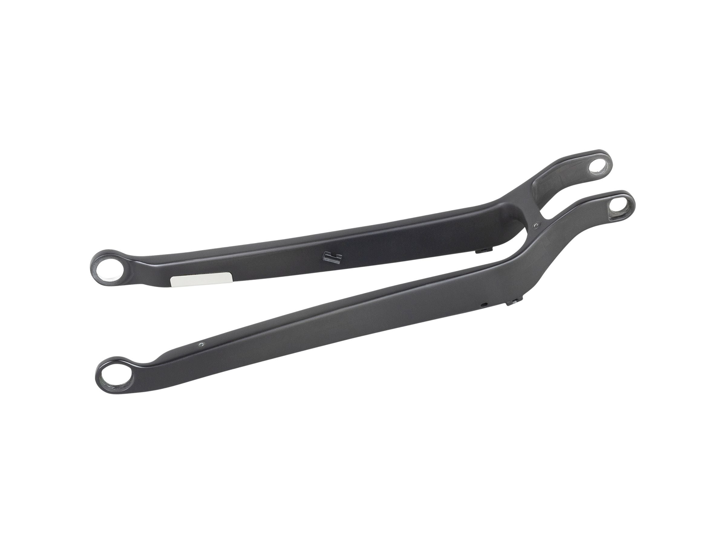Trek Top Fuel 29 carbon chainstay for 2022-2023 mountain bike frame, close-up of black carbon fiber component.