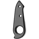 Black alloy M Part gear hanger for Cervelo bike frame, replacement component, designed for one size fits most Cervelo models.