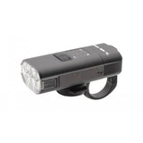 Moon Sport Rigel Power 3600lm bike front light with USB-C, waterproof IPX7, mounted on a bike for visibility during night rides.