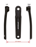 FSA Ebike Chainset CK-761 with black crank arms and G2 threaded bottom bracket for e-bike components.