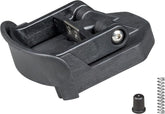 Trek-Diamant Bosch Powertube battery handle for e-bike, showing a secure grip handle for easy removal of the battery.